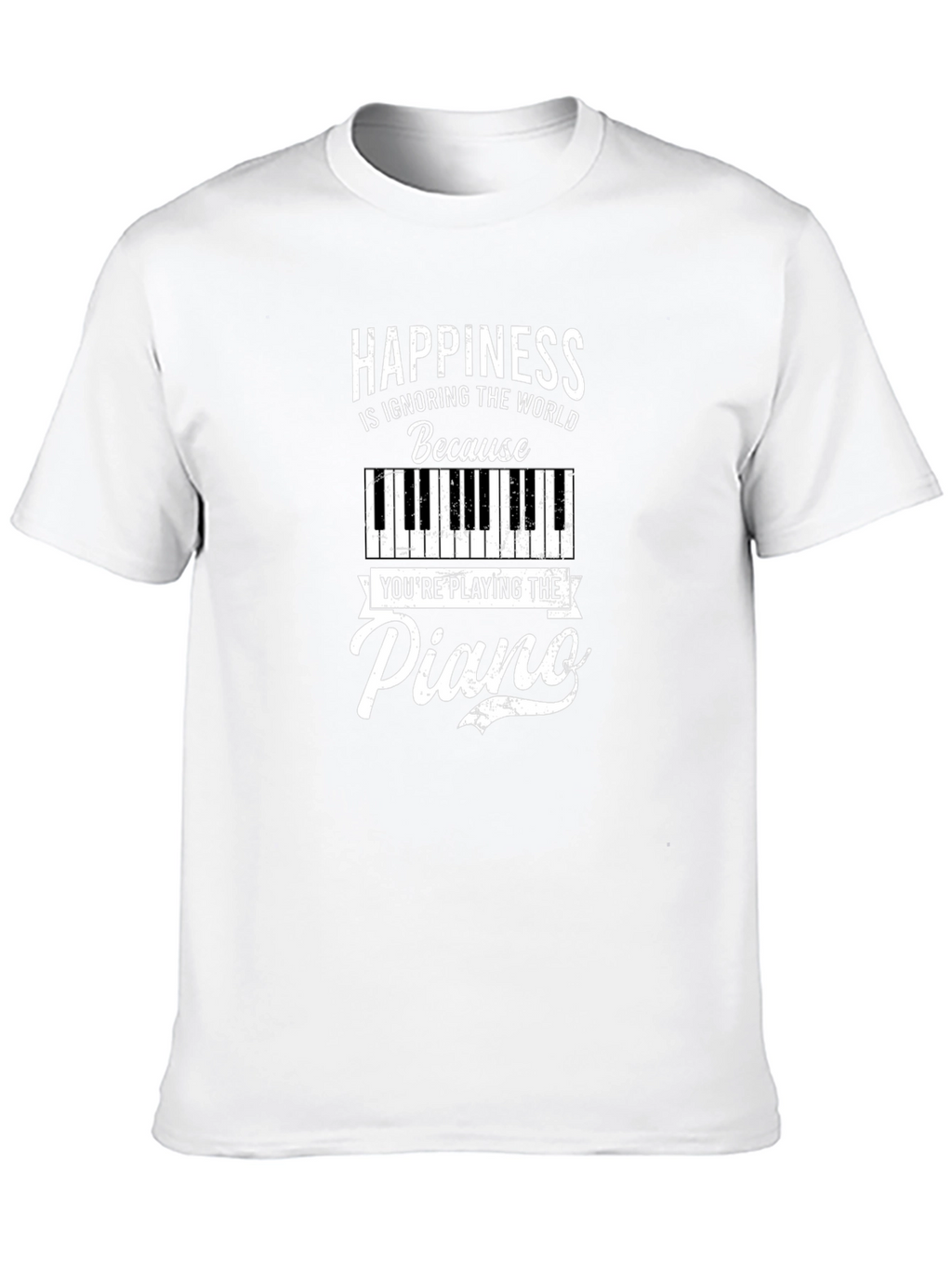 Happiness is Playing the Piano T-Shirt