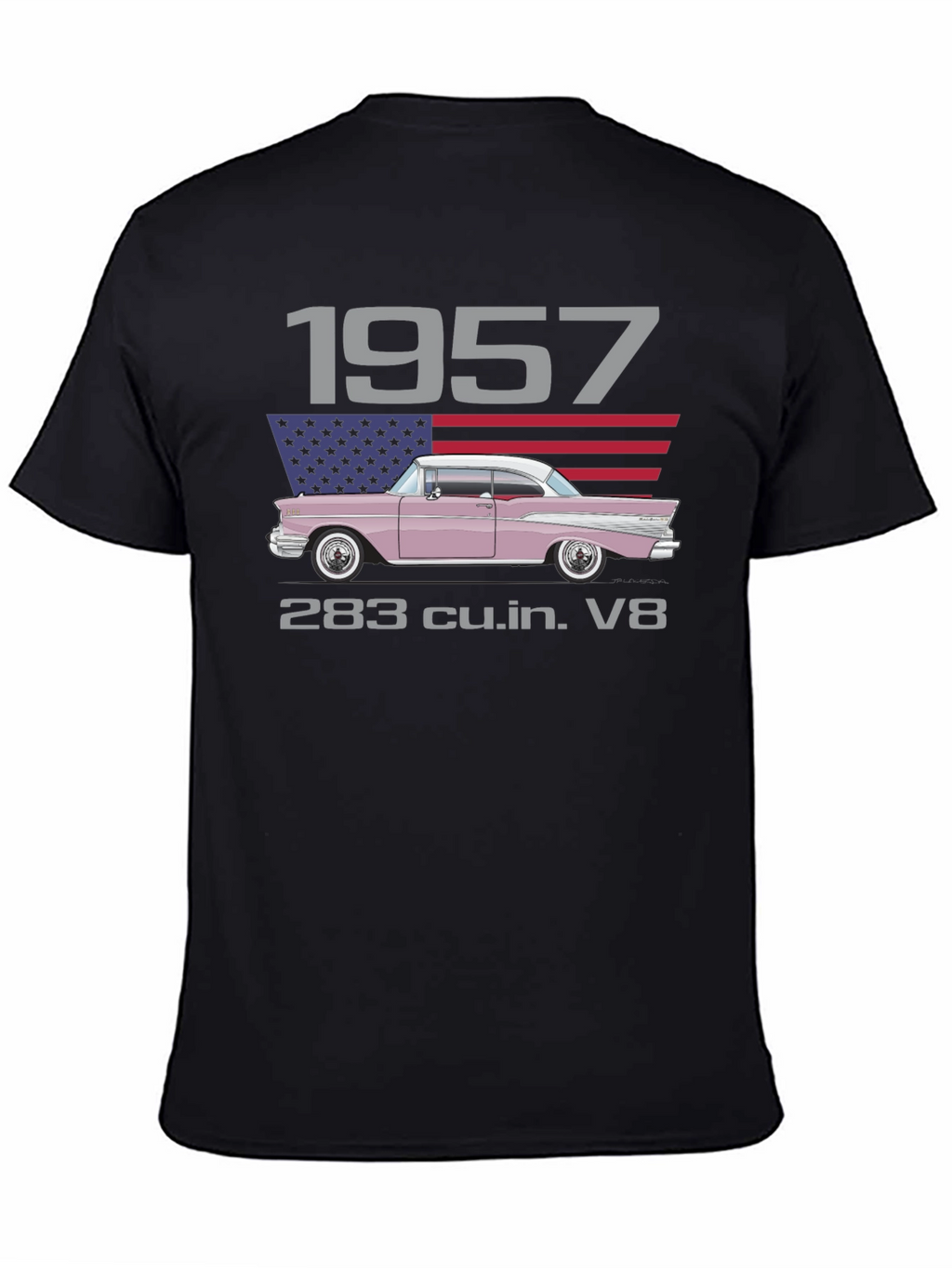 1957 Classic Car T-Shirt - Cool Design!
