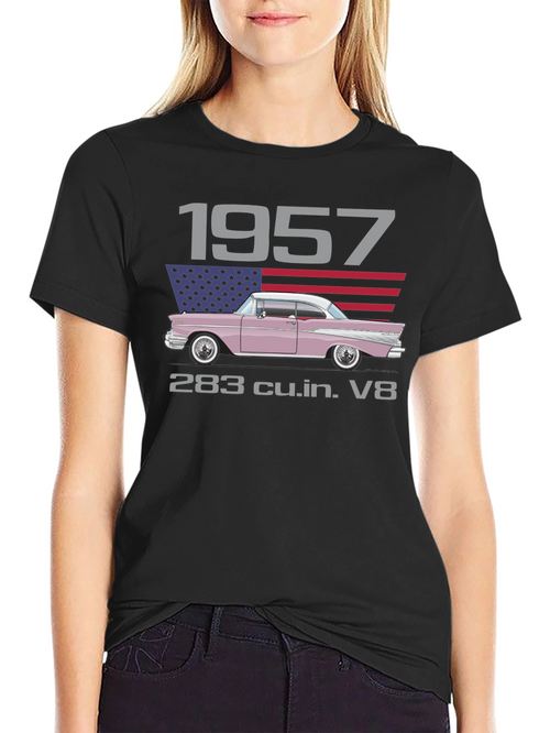1957 Classic Car T-Shirt - Cool Design!
