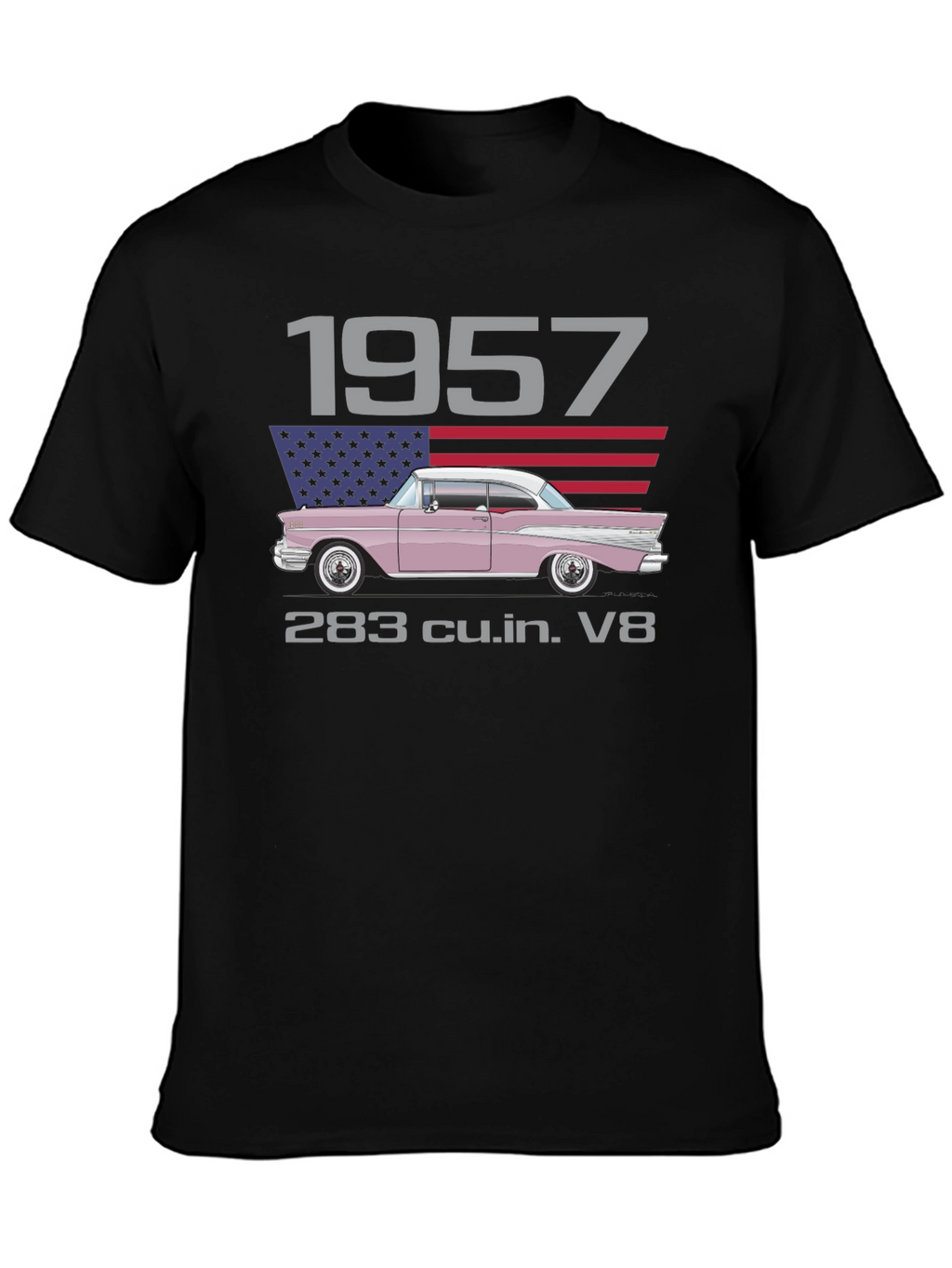 1957 Classic Car T-Shirt - Cool Design!