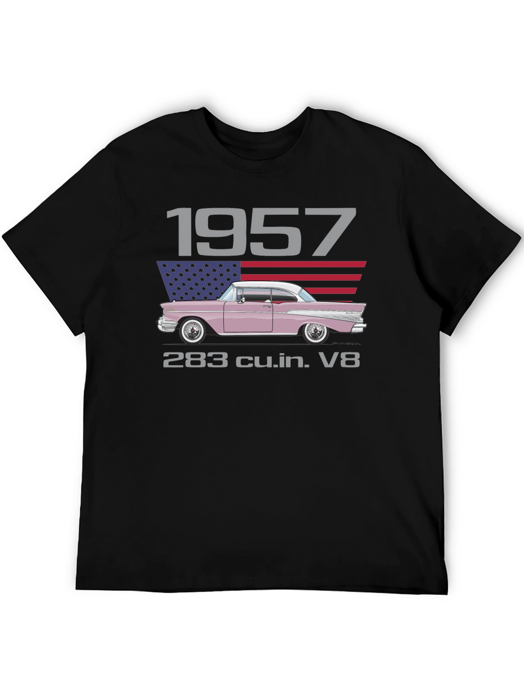 1957 Classic Car T-Shirt - Cool Design!