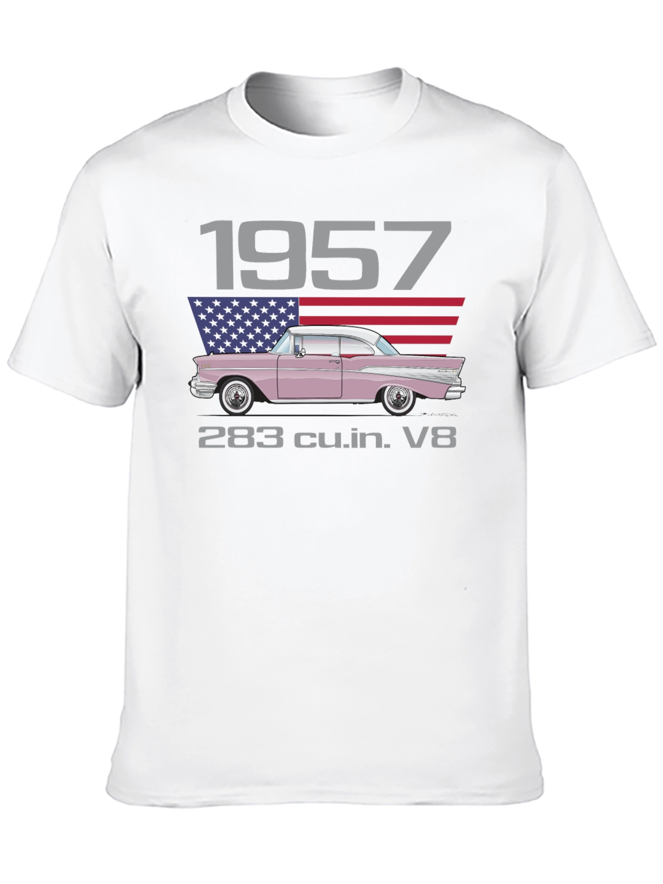 1957 Classic Car T-Shirt - Cool Design!
