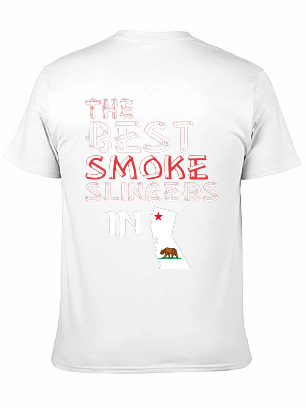 Best Smoke Slingers California T-Shirt