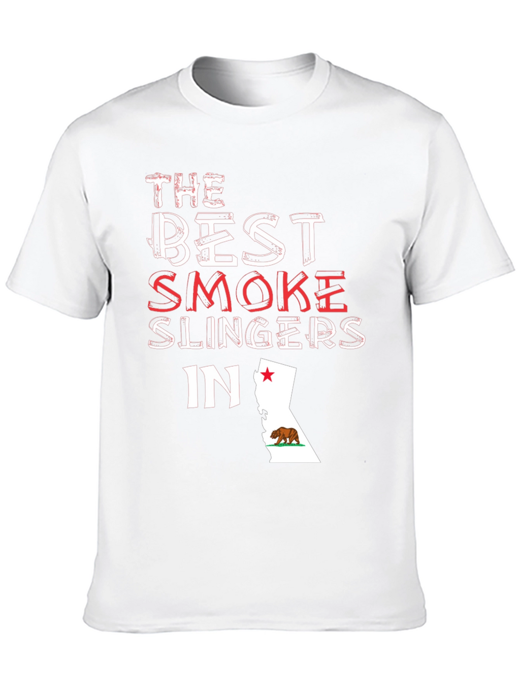 Best Smoke Slingers California T-Shirt
