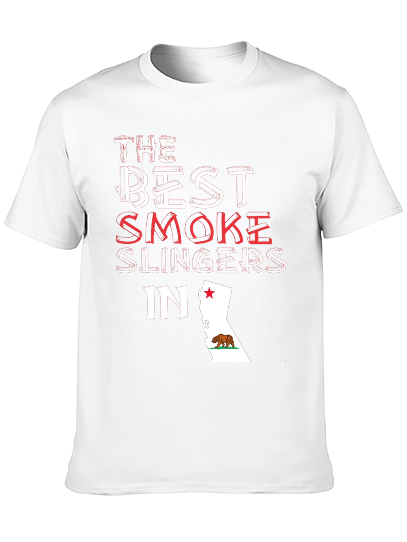 Best Smoke Slingers California T-Shirt