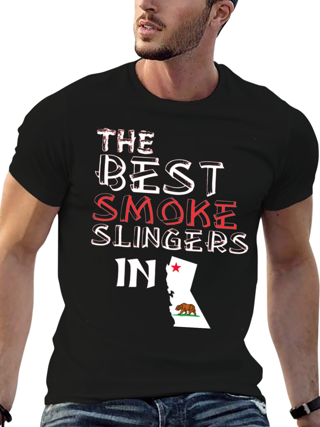 Best Smoke Slingers California T-Shirt