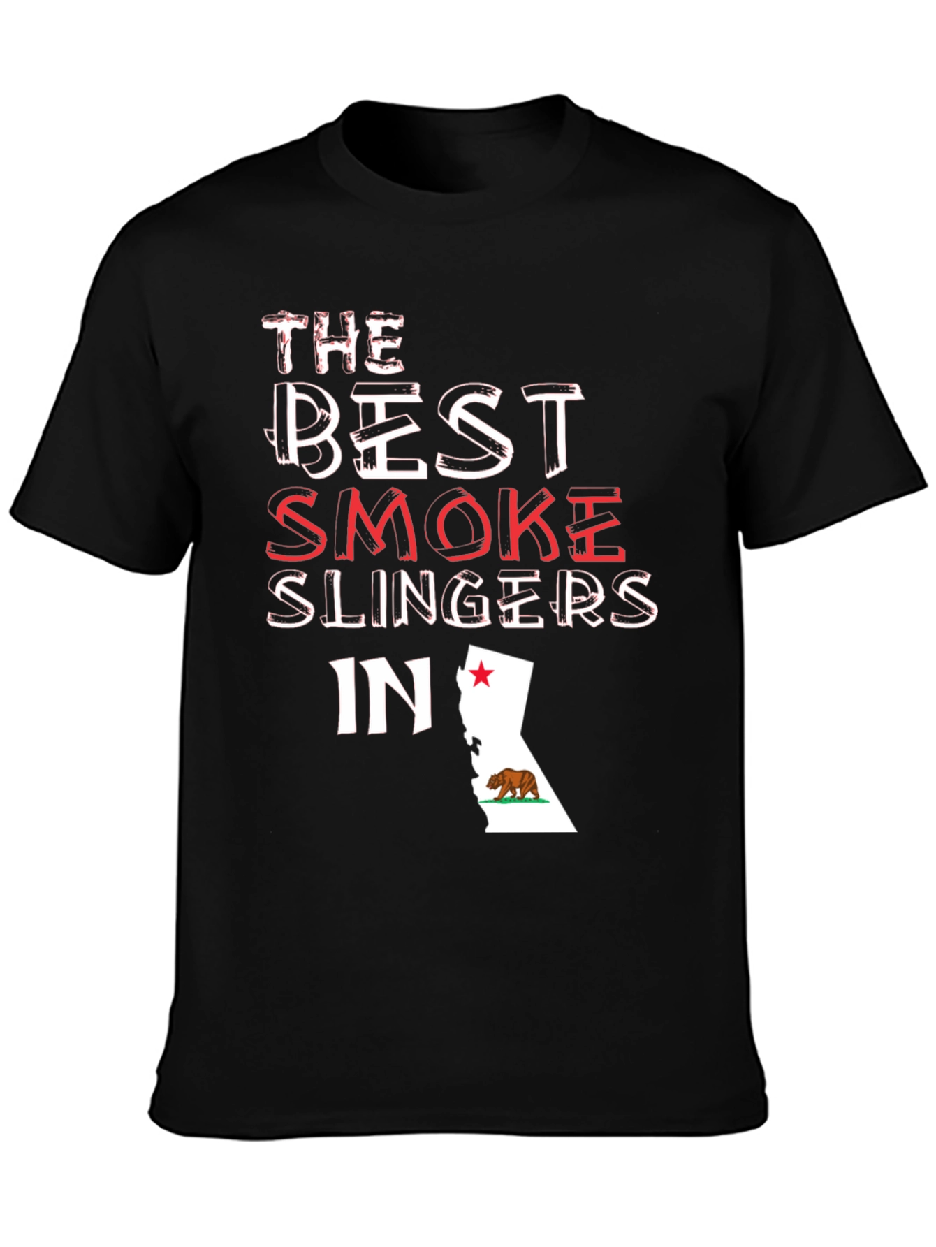 Best Smoke Slingers California T-Shirt