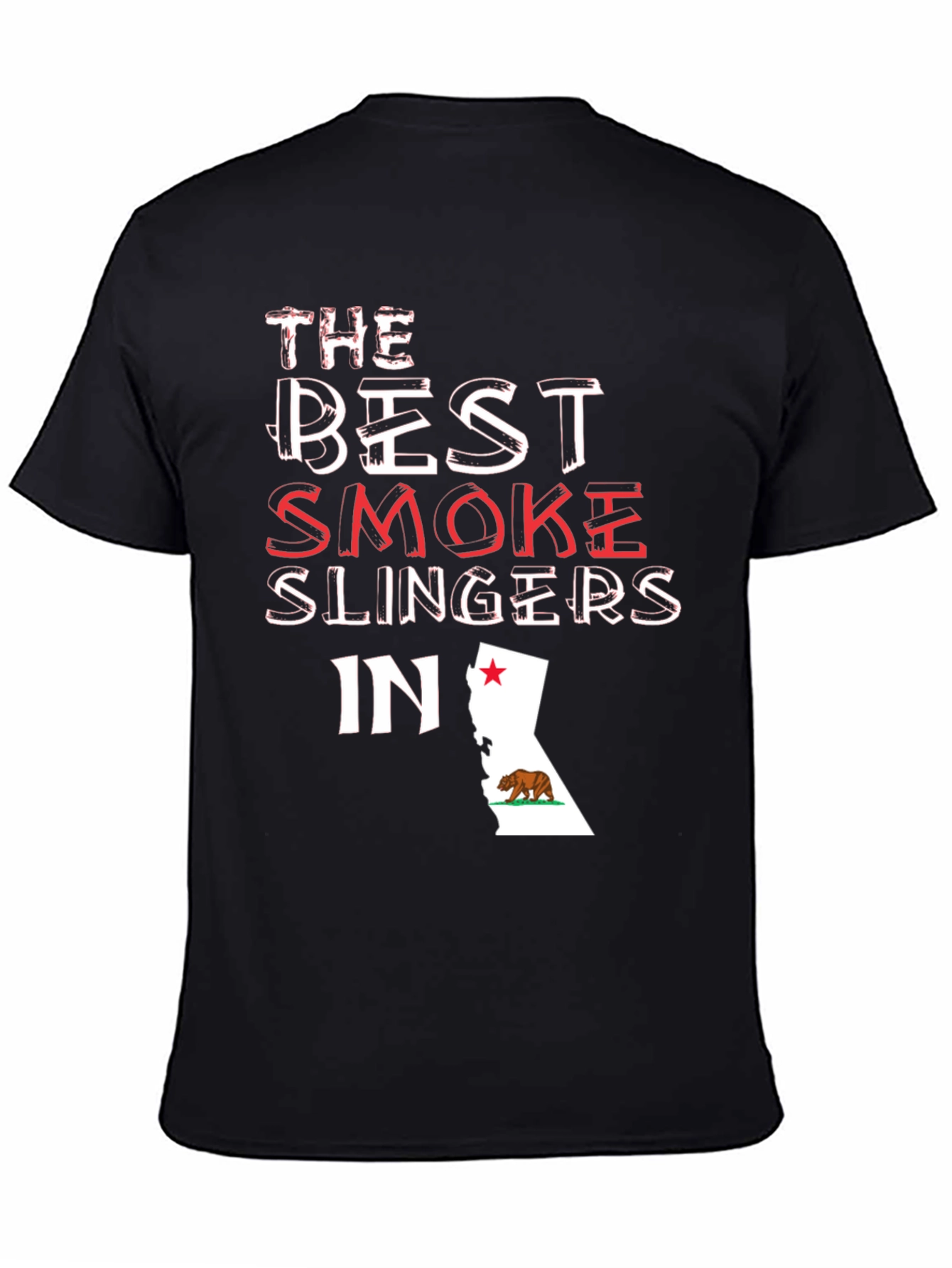Best Smoke Slingers California T-Shirt