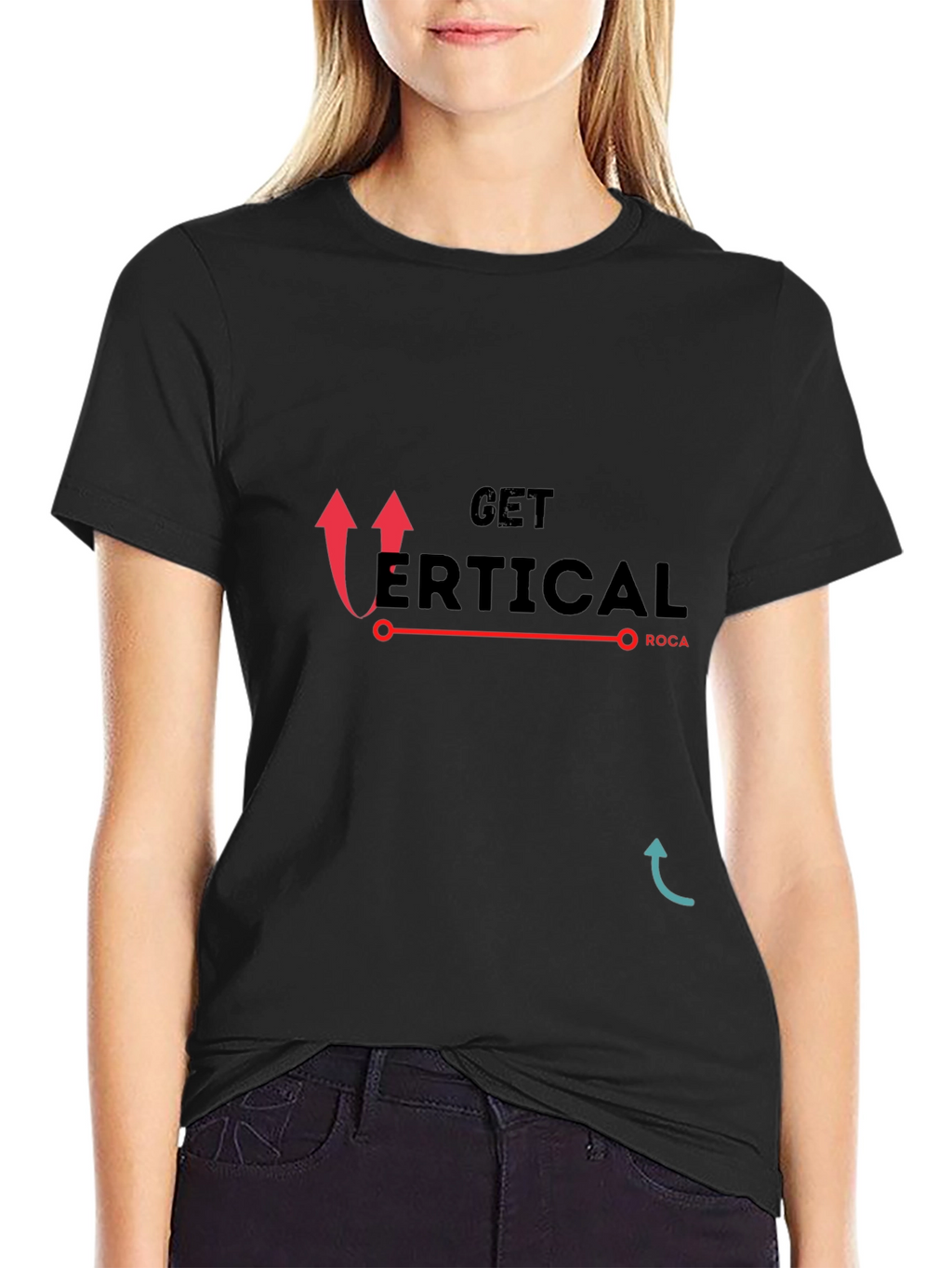Get Vertical T-Shirt - Stylish Graphic Tee