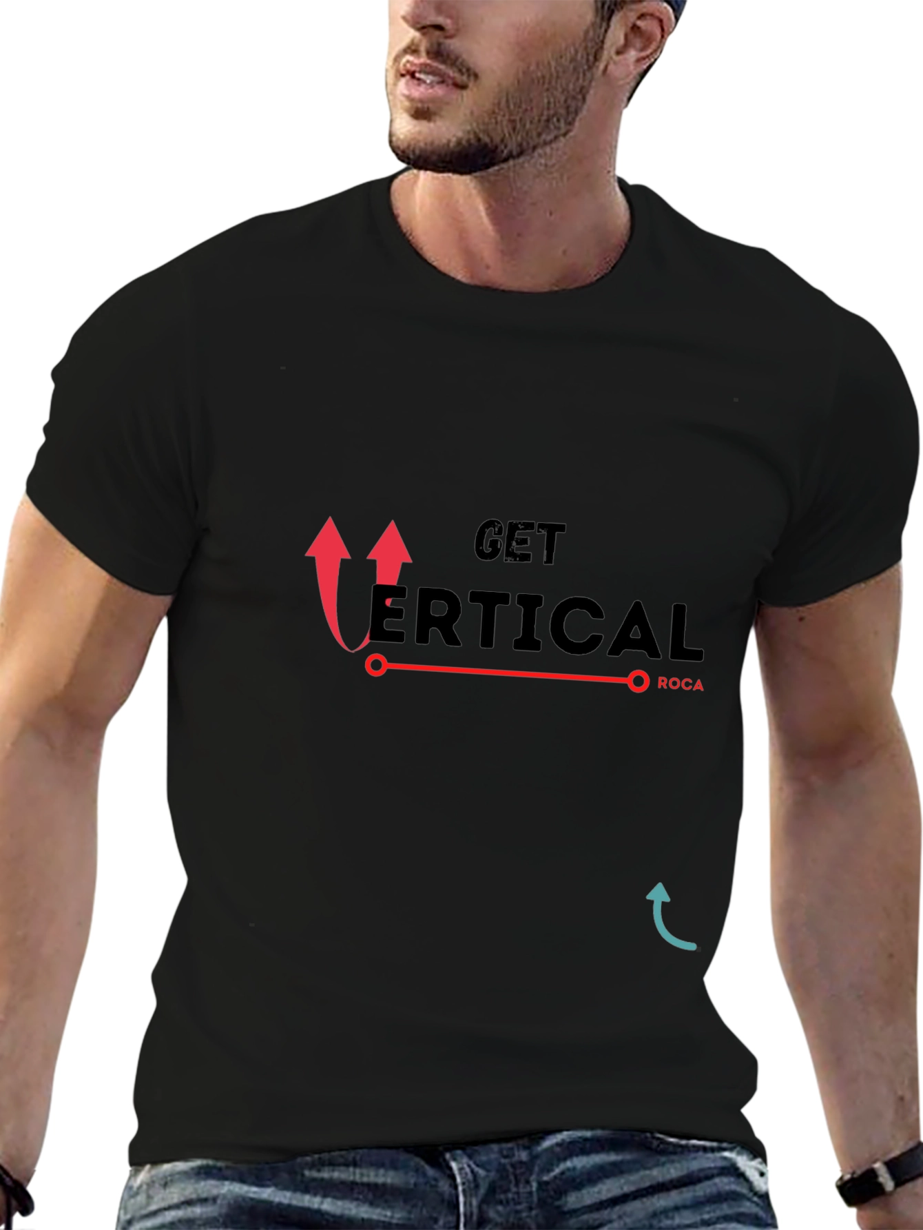 Get Vertical T-Shirt - Stylish Graphic Tee