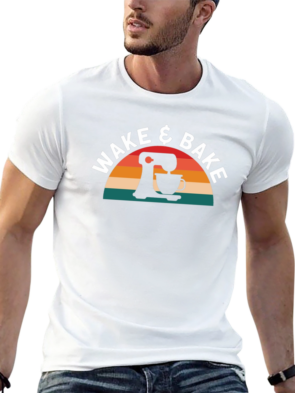 Wake & Bake Retro T-Shirt