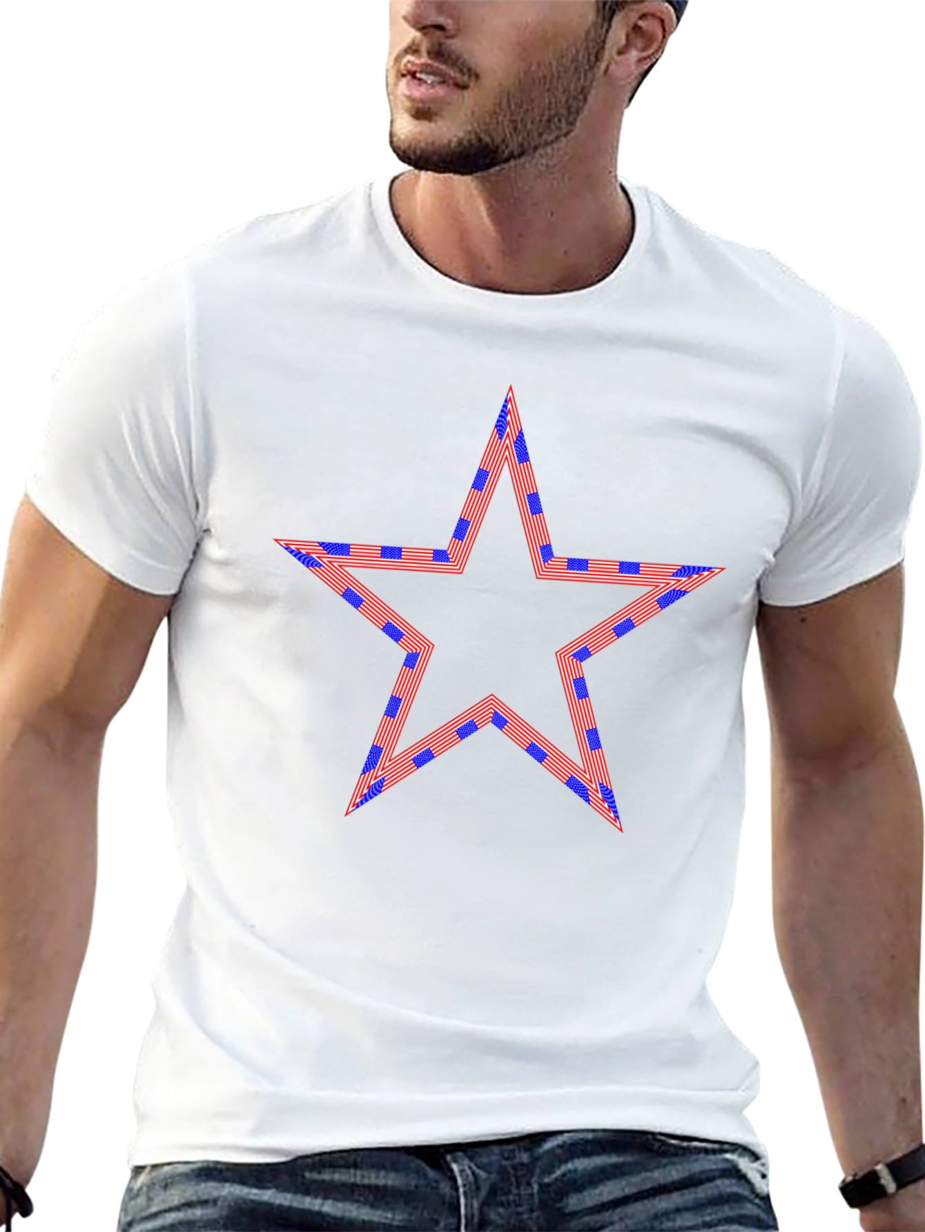 Star Graphic Black T-Shirt