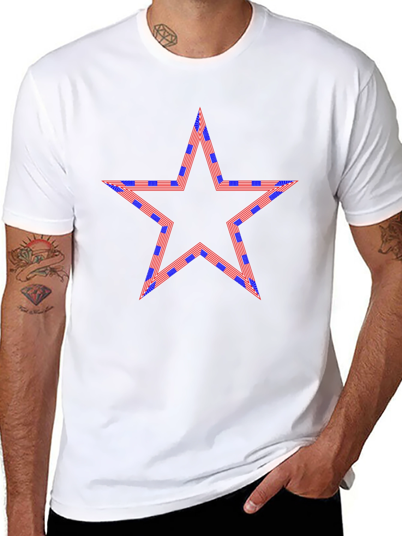 Star Graphic Black T-Shirt