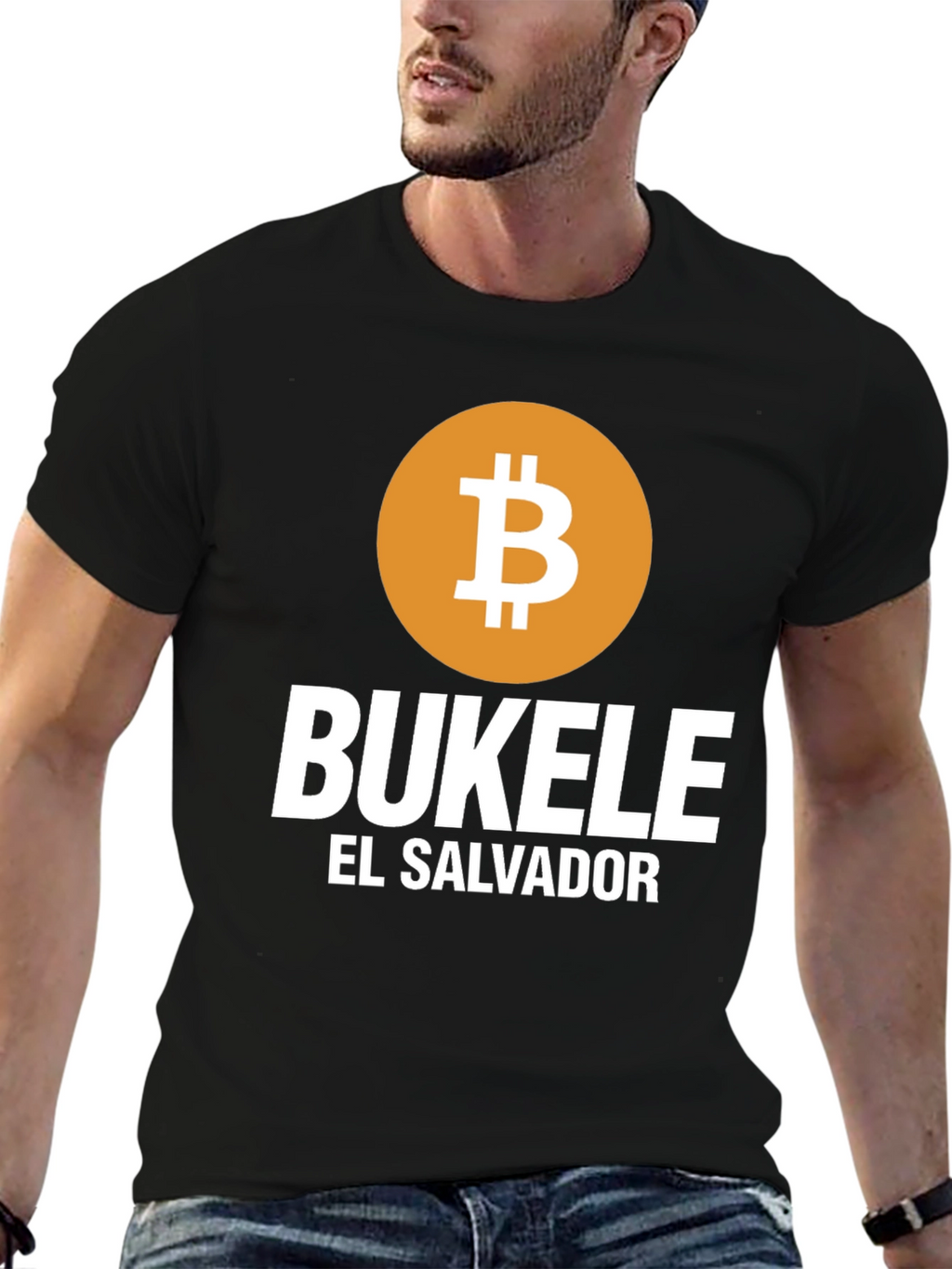 Bitcoin Bukele El Salvador T-Shirt - Crypto Tee