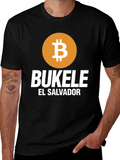 Bitcoin Bukele El Salvador T-Shirt - Crypto Tee