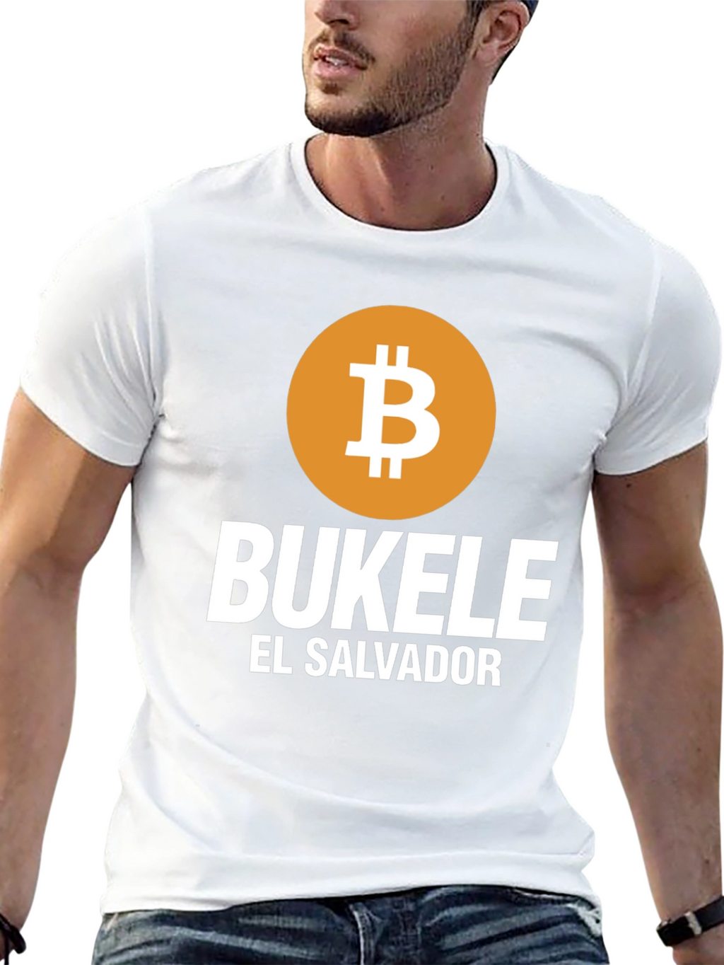 Bitcoin Bukele El Salvador T-Shirt - Crypto Tee