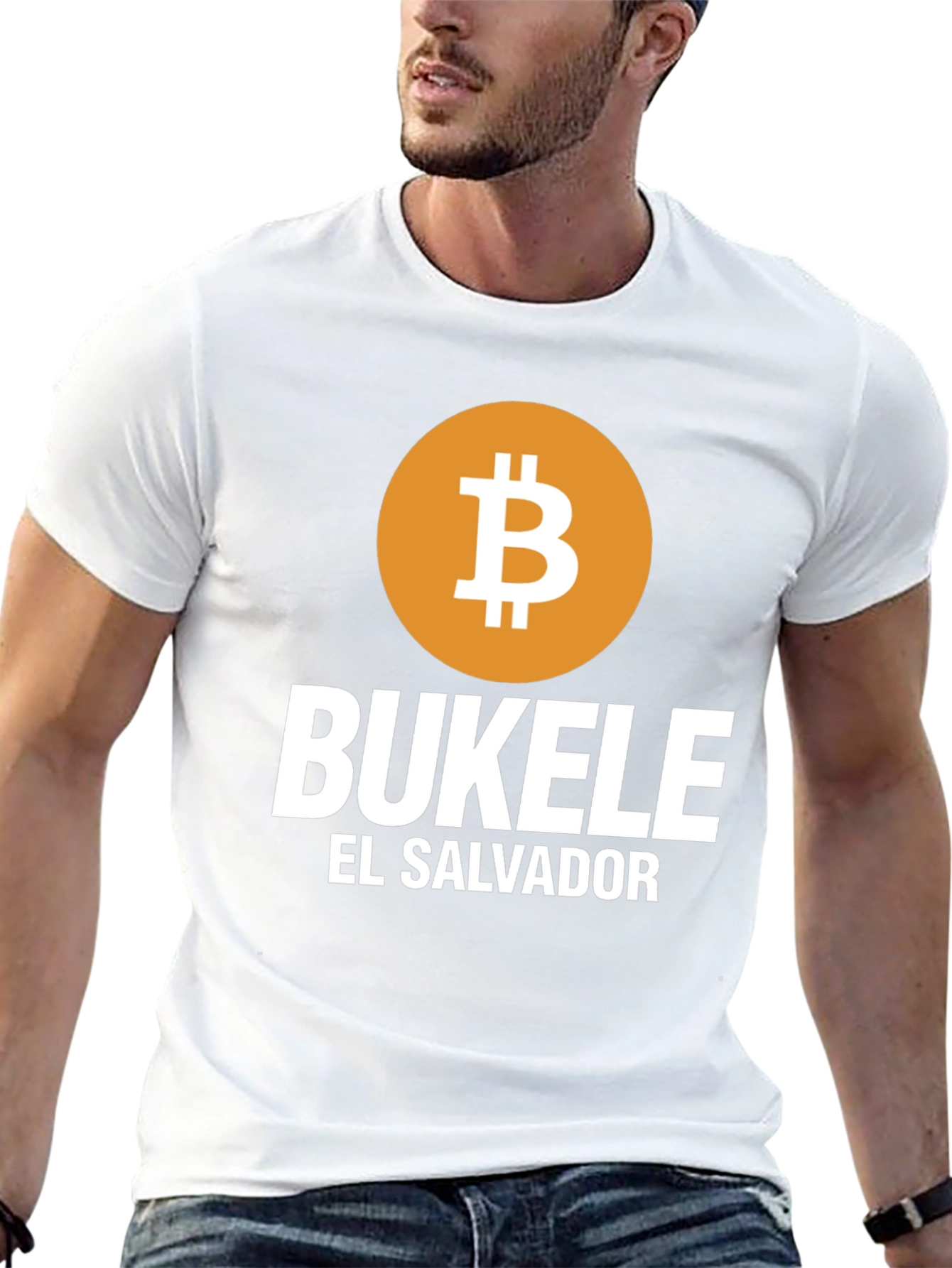 Bitcoin Bukele El Salvador T-Shirt - Crypto Tee