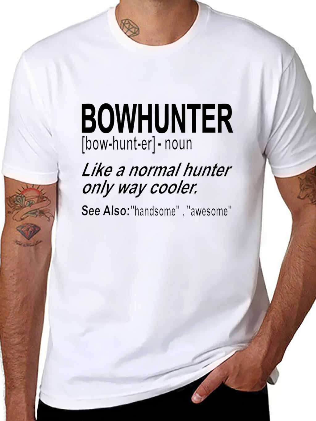 Bowhunter Definition Graphic Tee