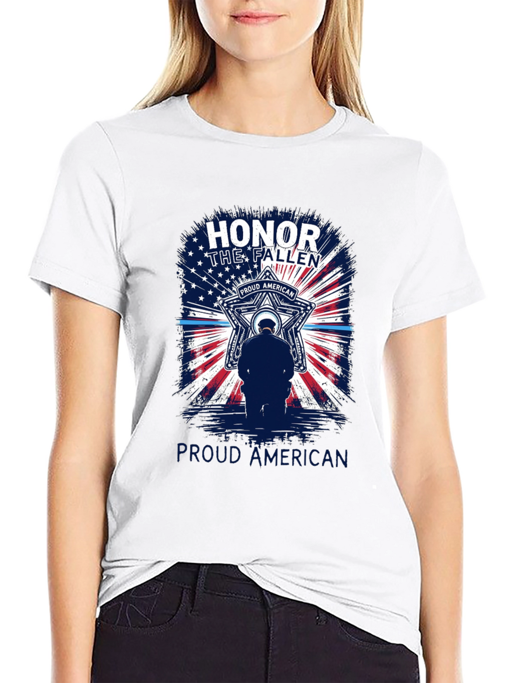 Honor The Fallen T-Shirt - Proud American Tee