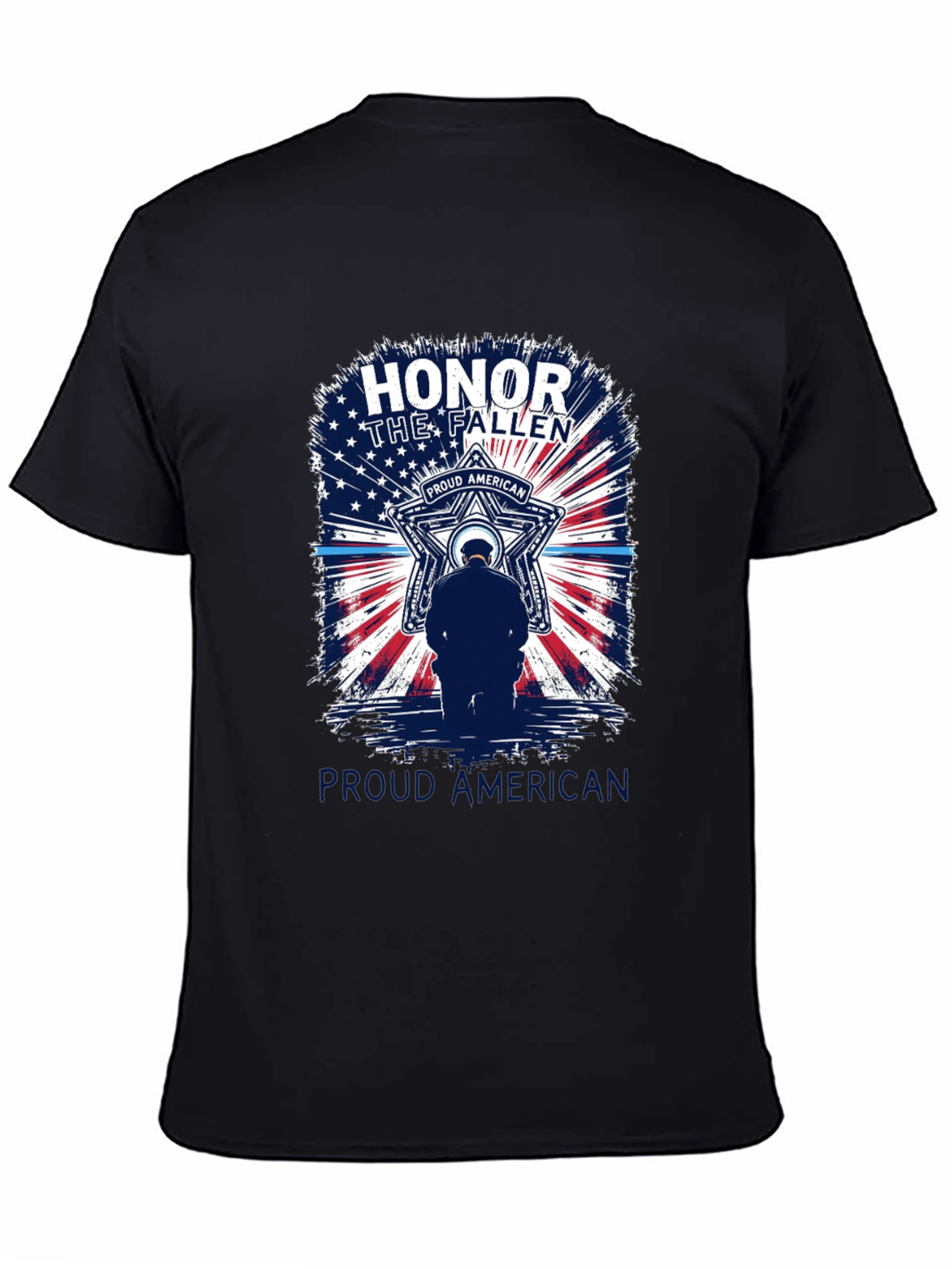 Honor The Fallen T-Shirt - Proud American Tee