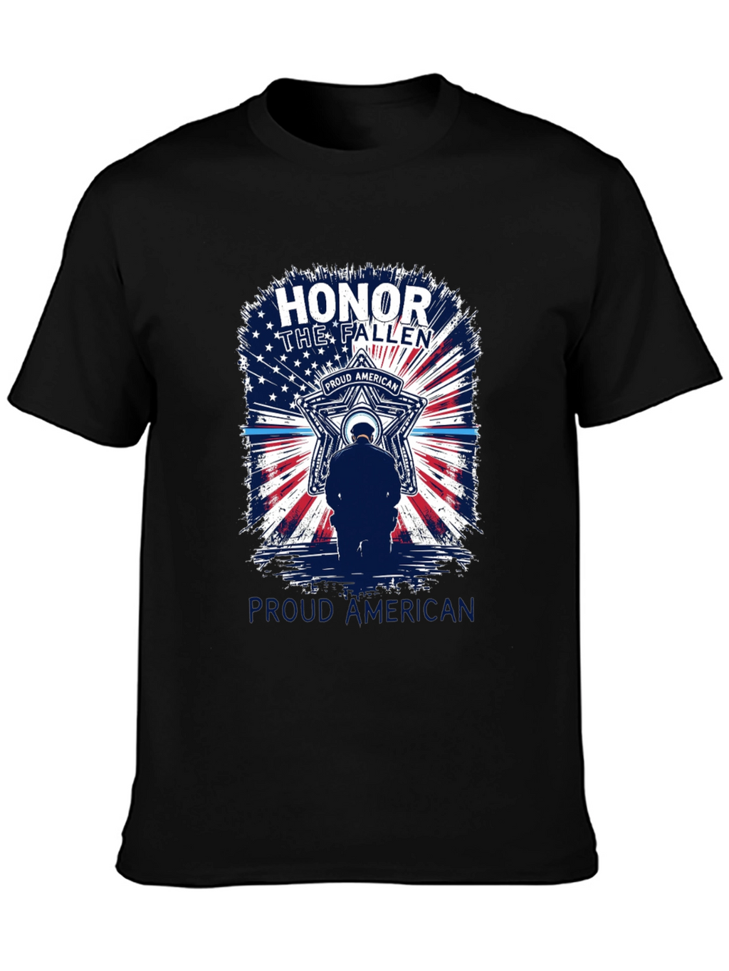 Honor The Fallen T-Shirt - Proud American Tee