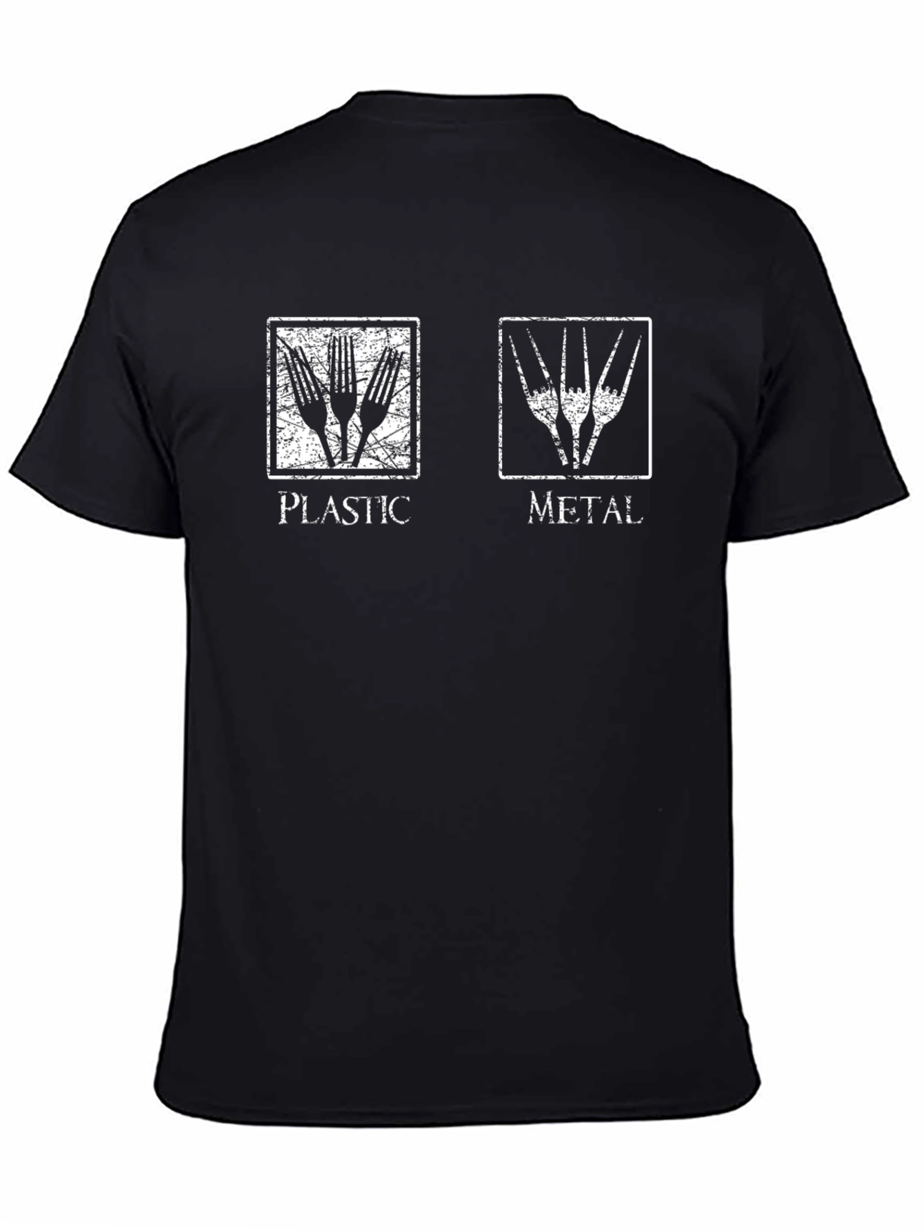 Plastic or Metal Forks Graphic Tee
