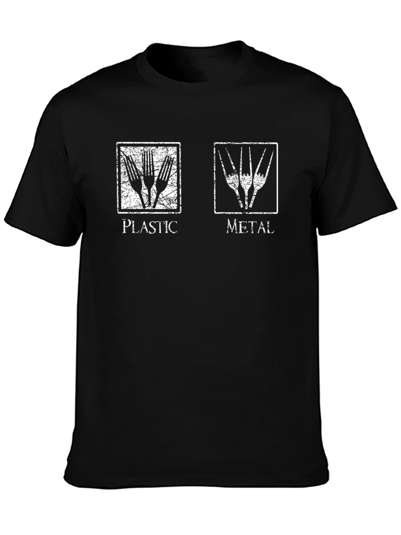 Plastic or Metal Forks Graphic Tee