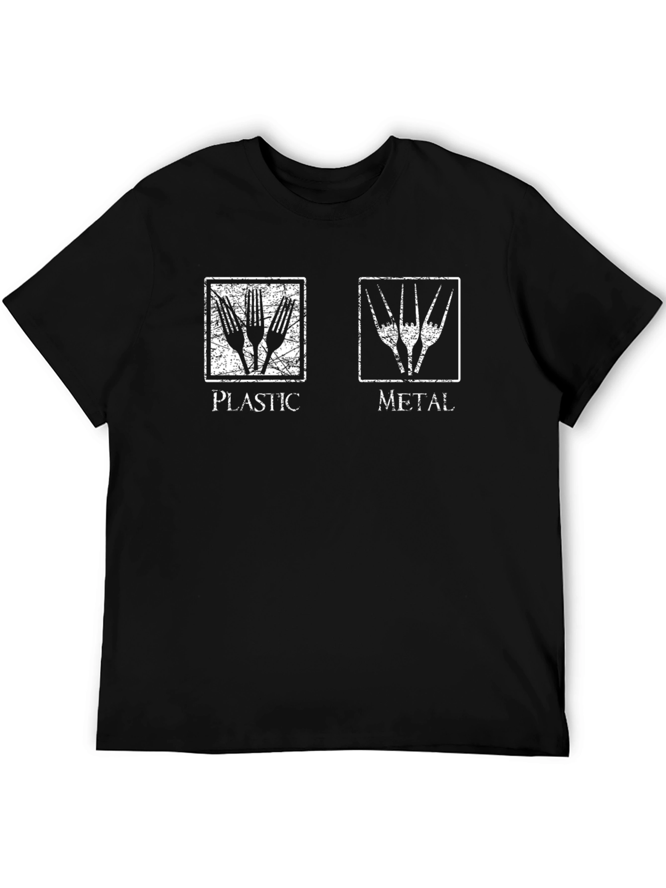 Plastic or Metal Forks Graphic Tee