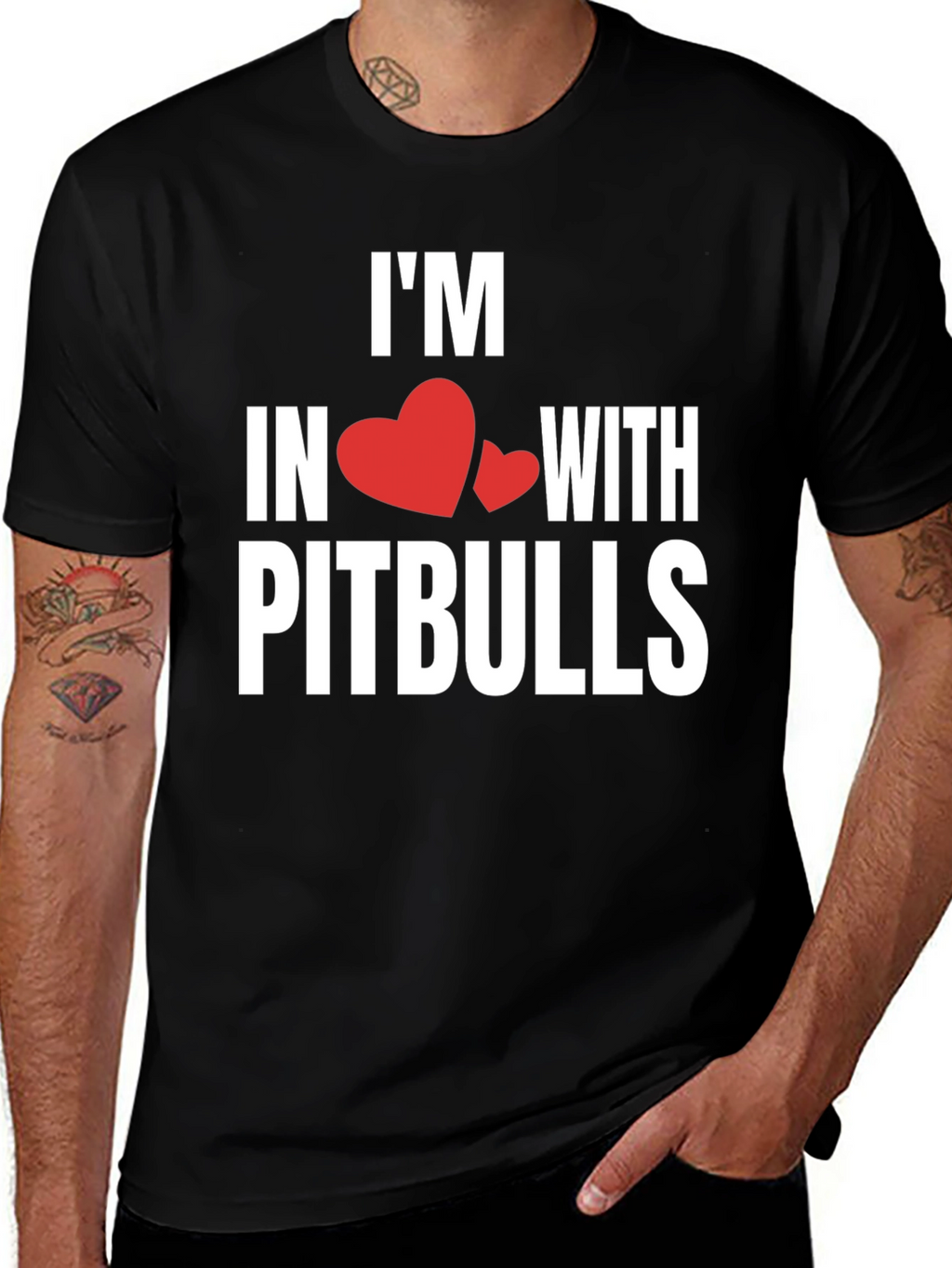 Im In Love With Pitbulls T-Shirt