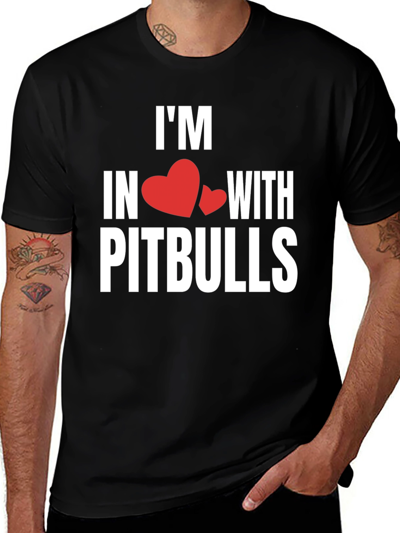 Im In Love With Pitbulls T-Shirt