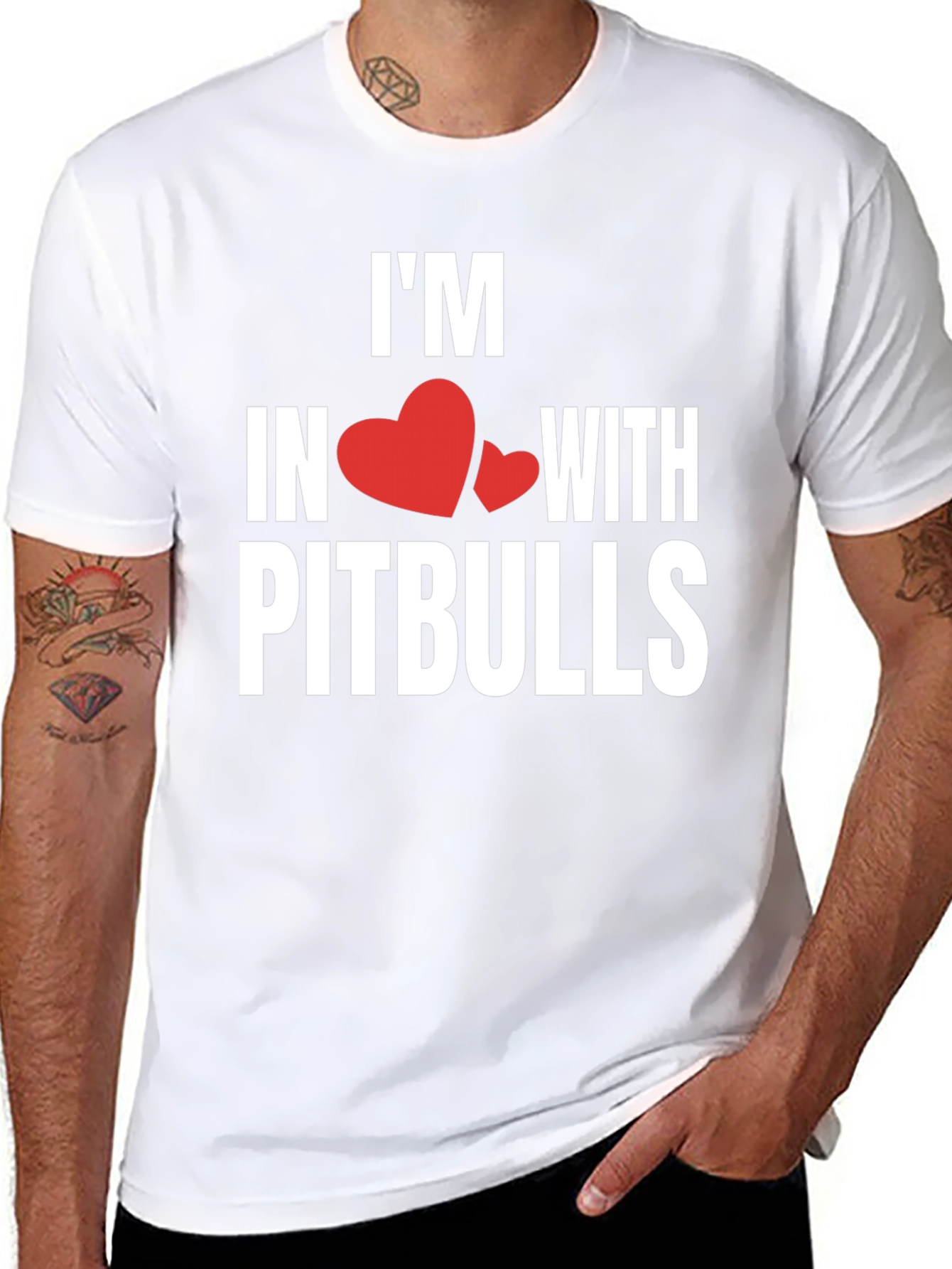 Im In Love With Pitbulls T-Shirt