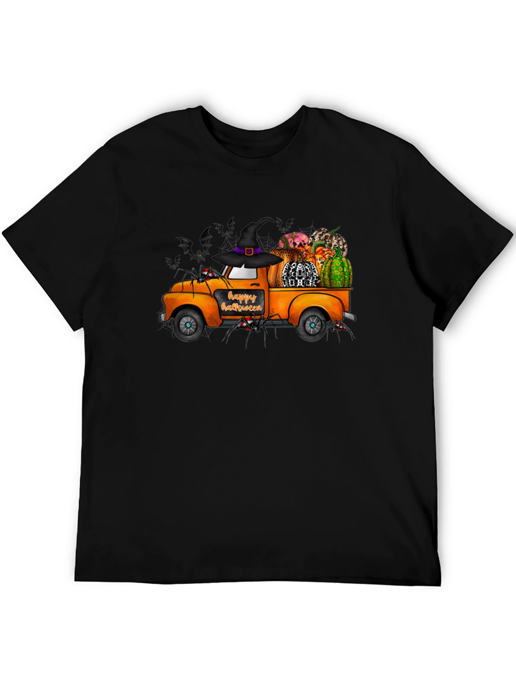Halloween Truck T-Shirt - Spooky Fall Apparel