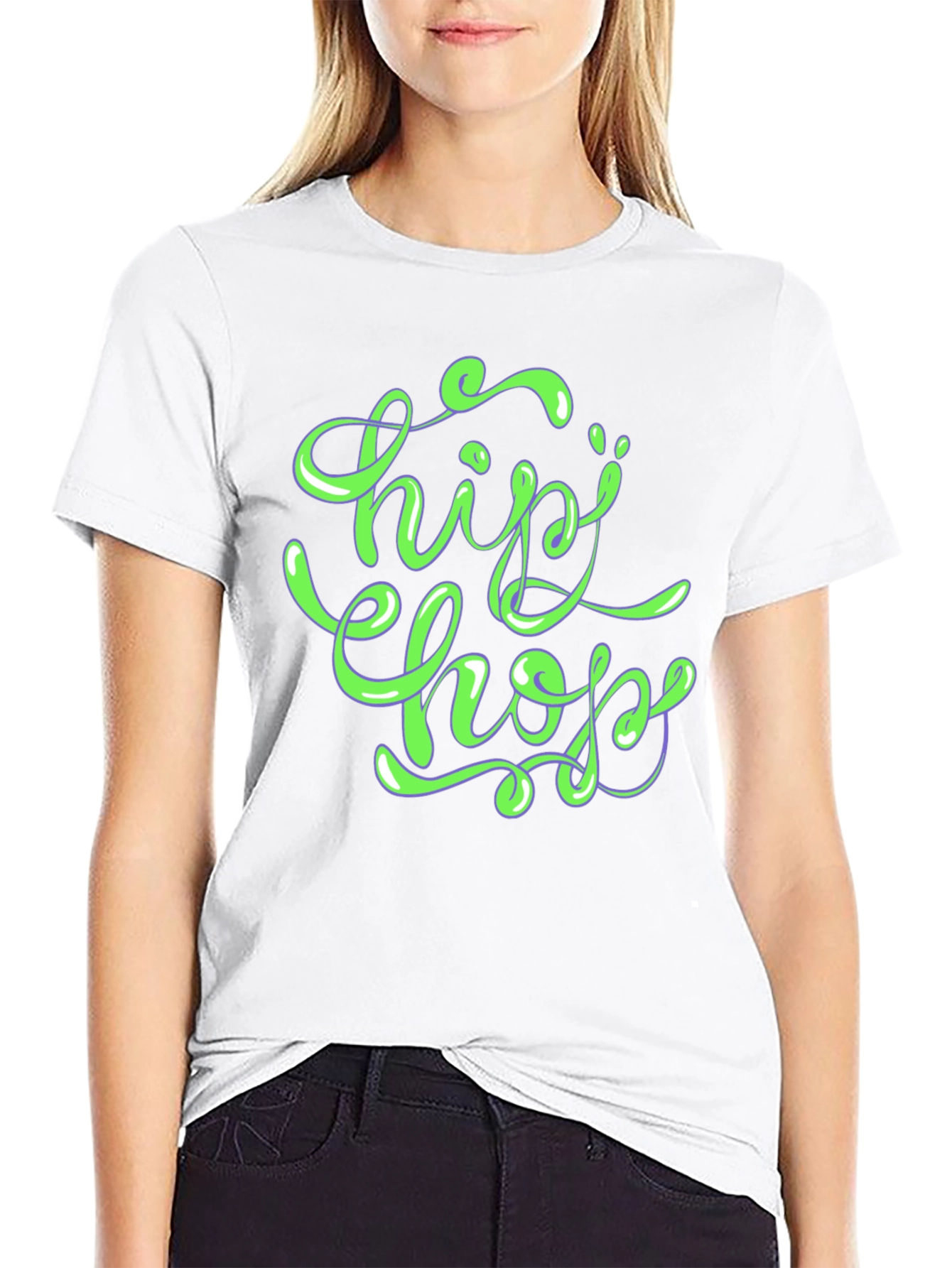 Hip Hop Graphic T-Shirt - Stylish Urban Design