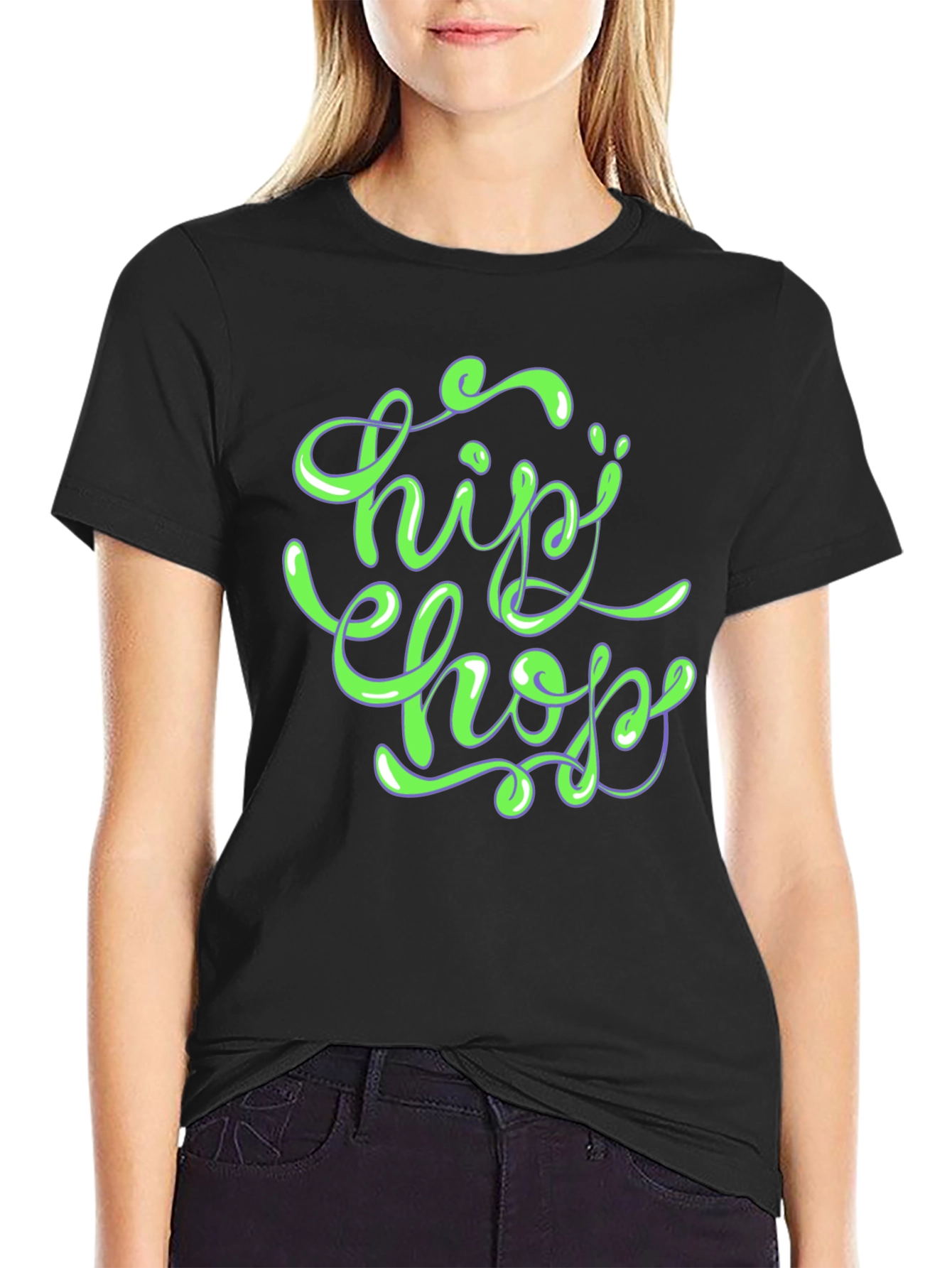 Hip Hop Graphic T-Shirt - Stylish Urban Design