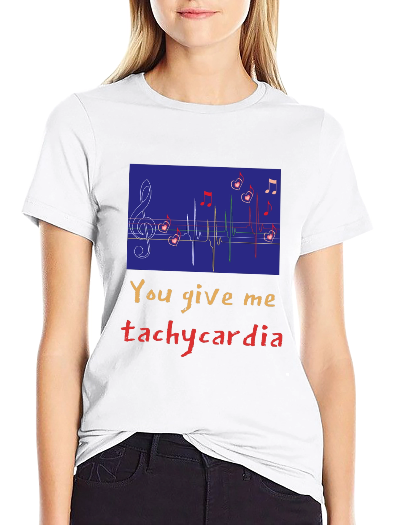 You Give Me Tachycardia Graphic Tee - Unisex