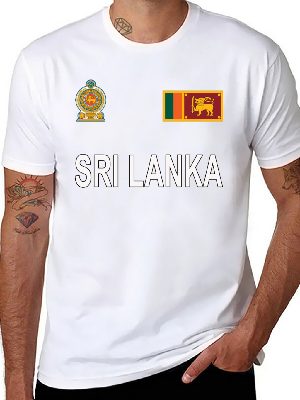 Sri Lanka T-Shirt - National Pride Apparel