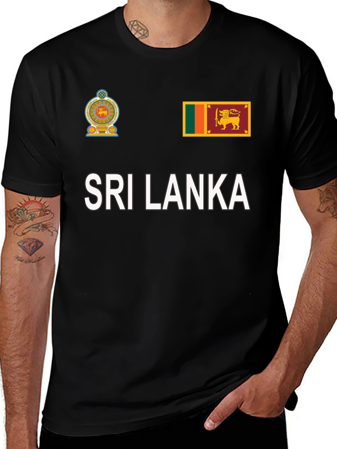 Sri Lanka T-Shirt - National Pride Apparel