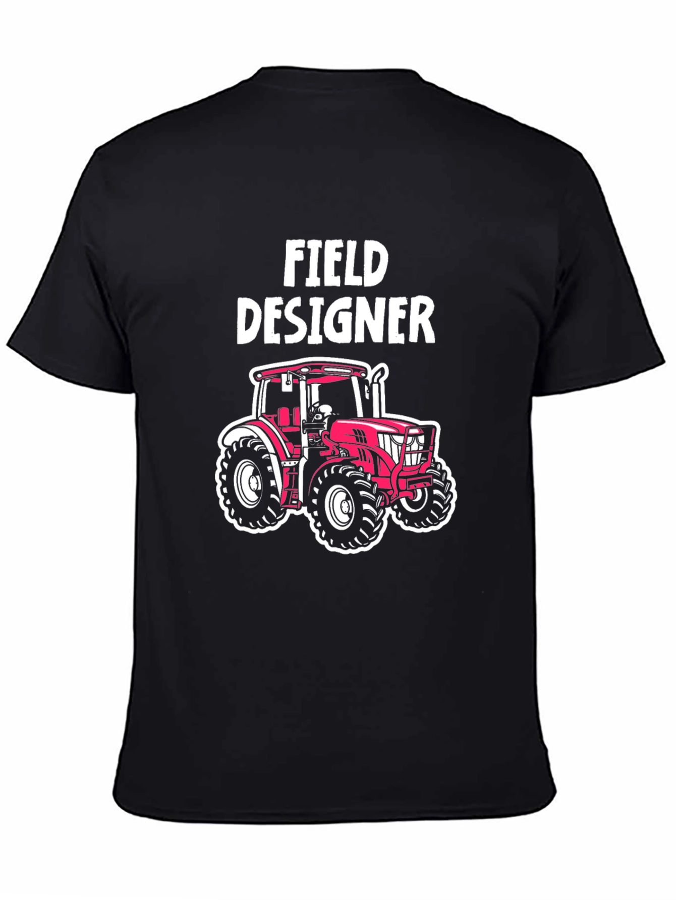 Field Designer Tractor Graphic T-Shirt