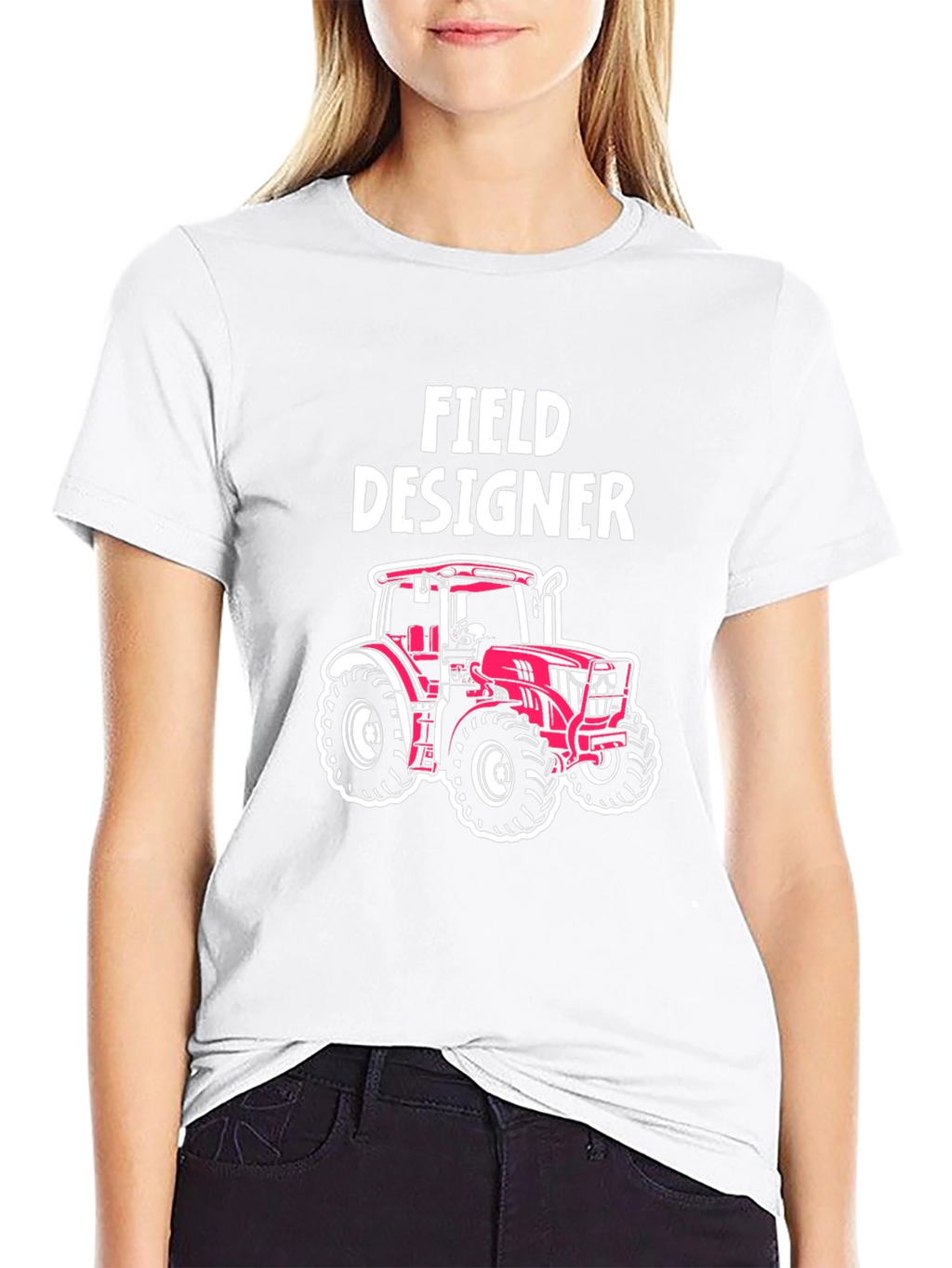 Field Designer Tractor Graphic T-Shirt