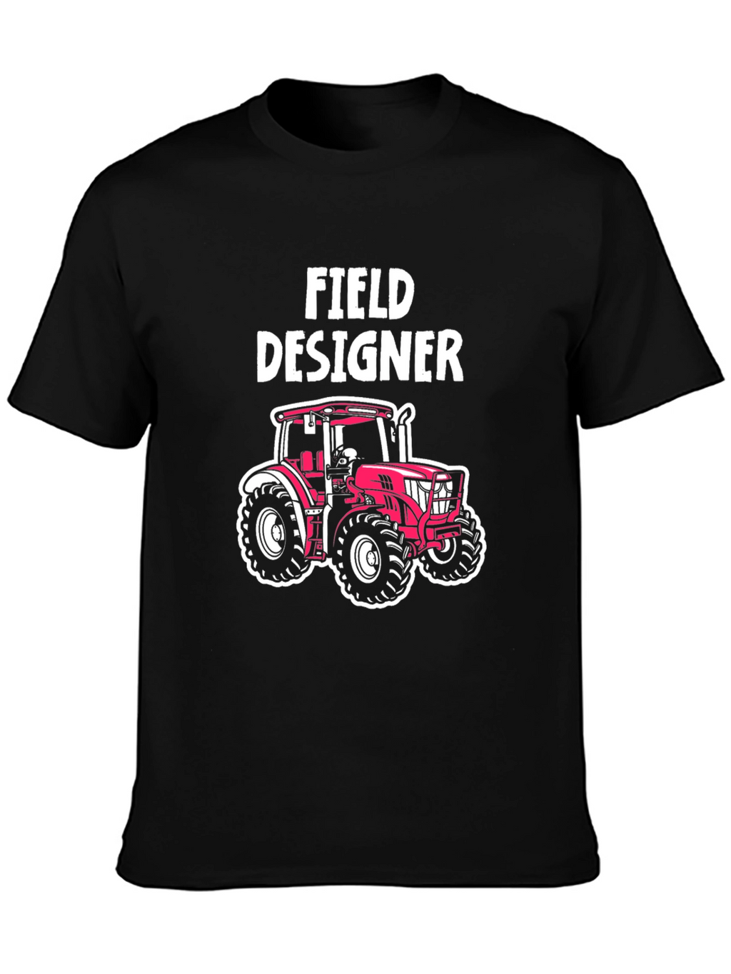 Field Designer Tractor Graphic T-Shirt