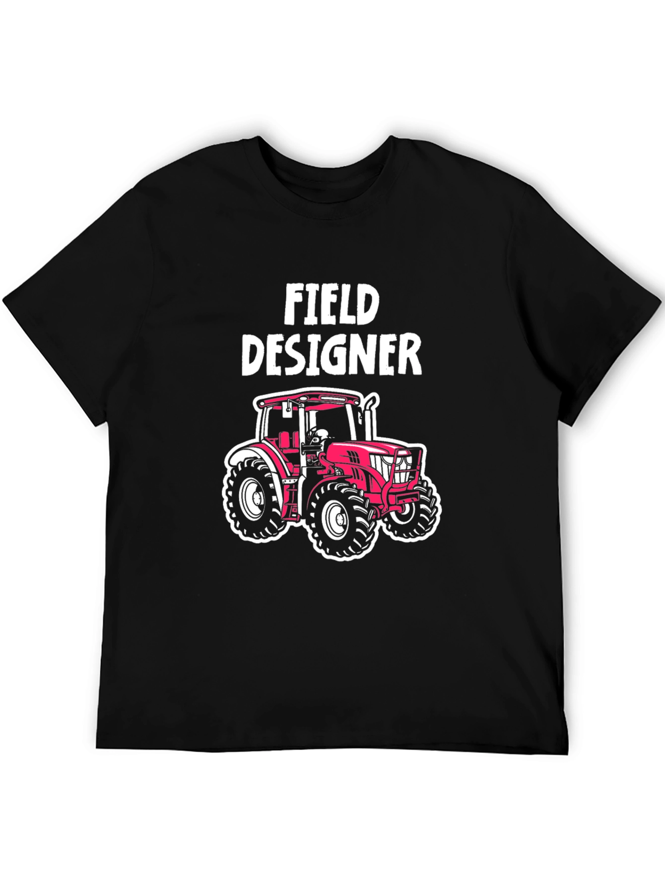 Field Designer Tractor Graphic T-Shirt