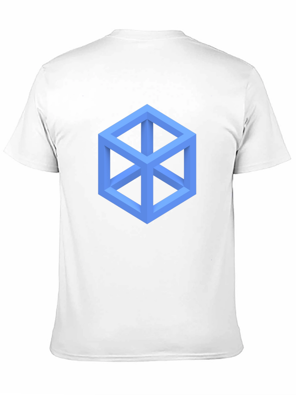 Geometric Illusion T-Shirt - Modern Design