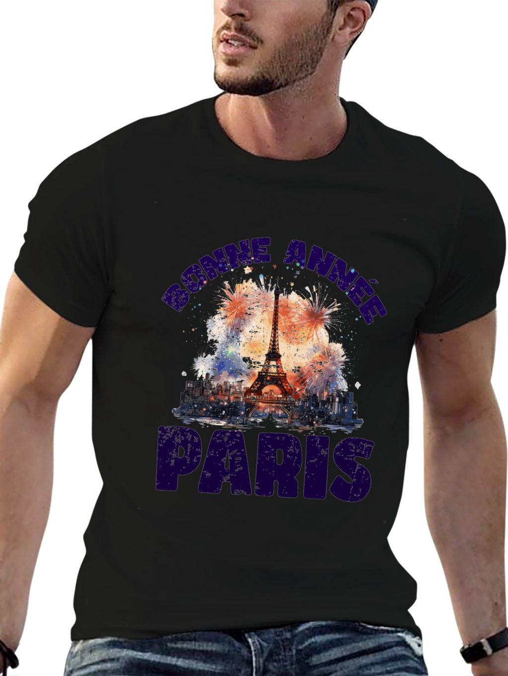 Bonne Annee Paris Graphic T-Shirt