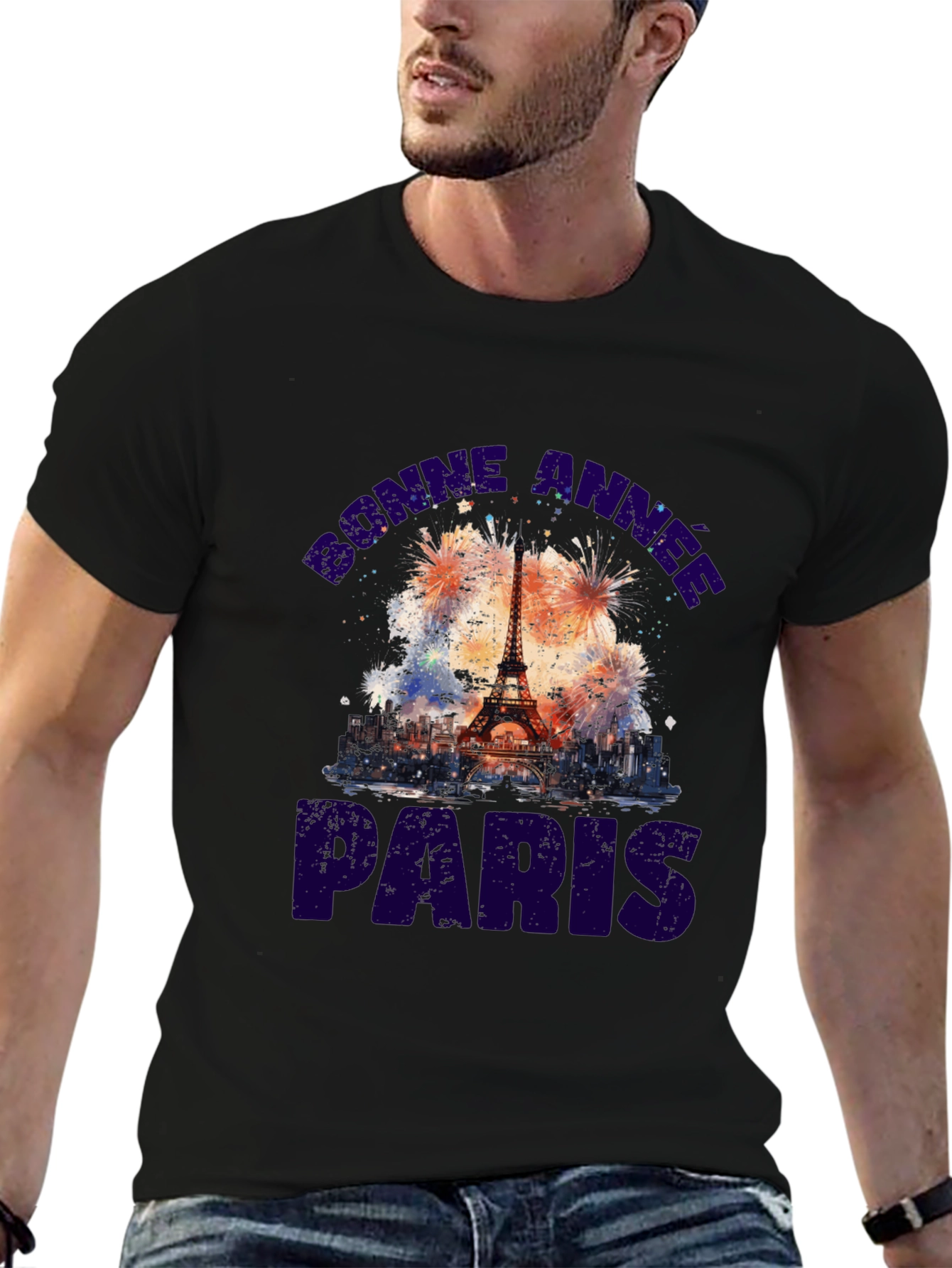 Bonne Annee Paris Graphic T-Shirt