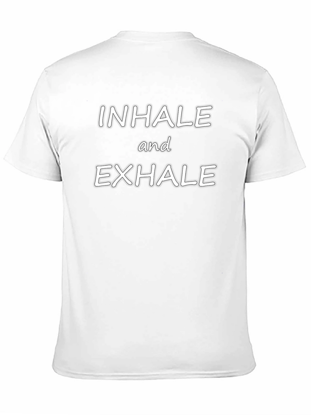 Inhale and Exhale Graphic Tee - Comfort Fit