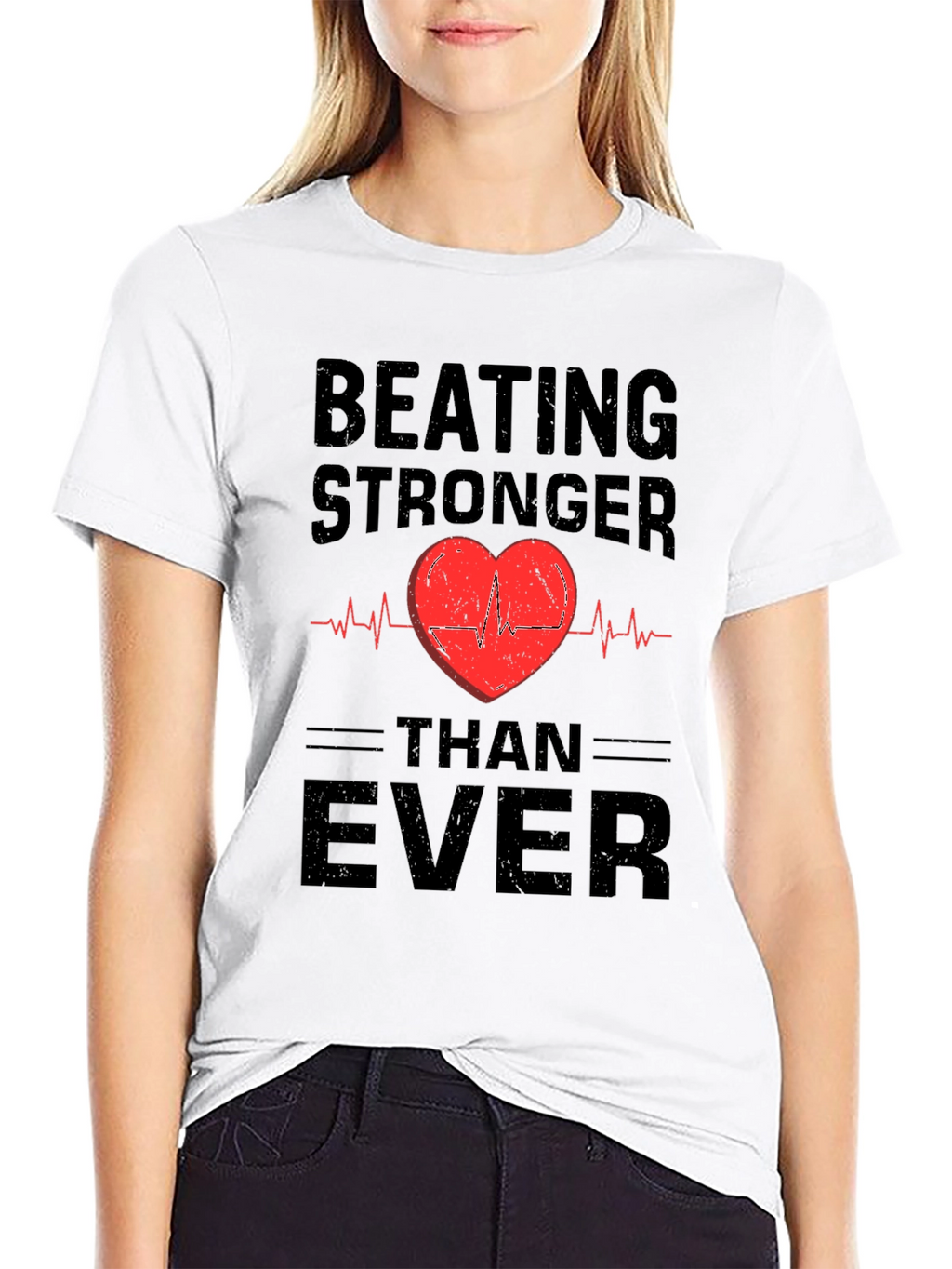 Beating Stronger Than Ever Graphic T-Shirt