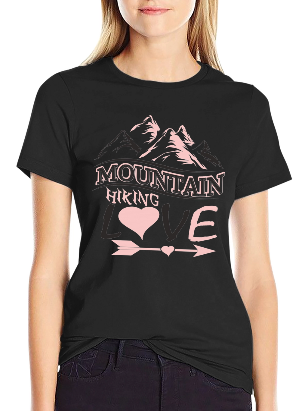 Mountain Hiking Love Graphic Tee