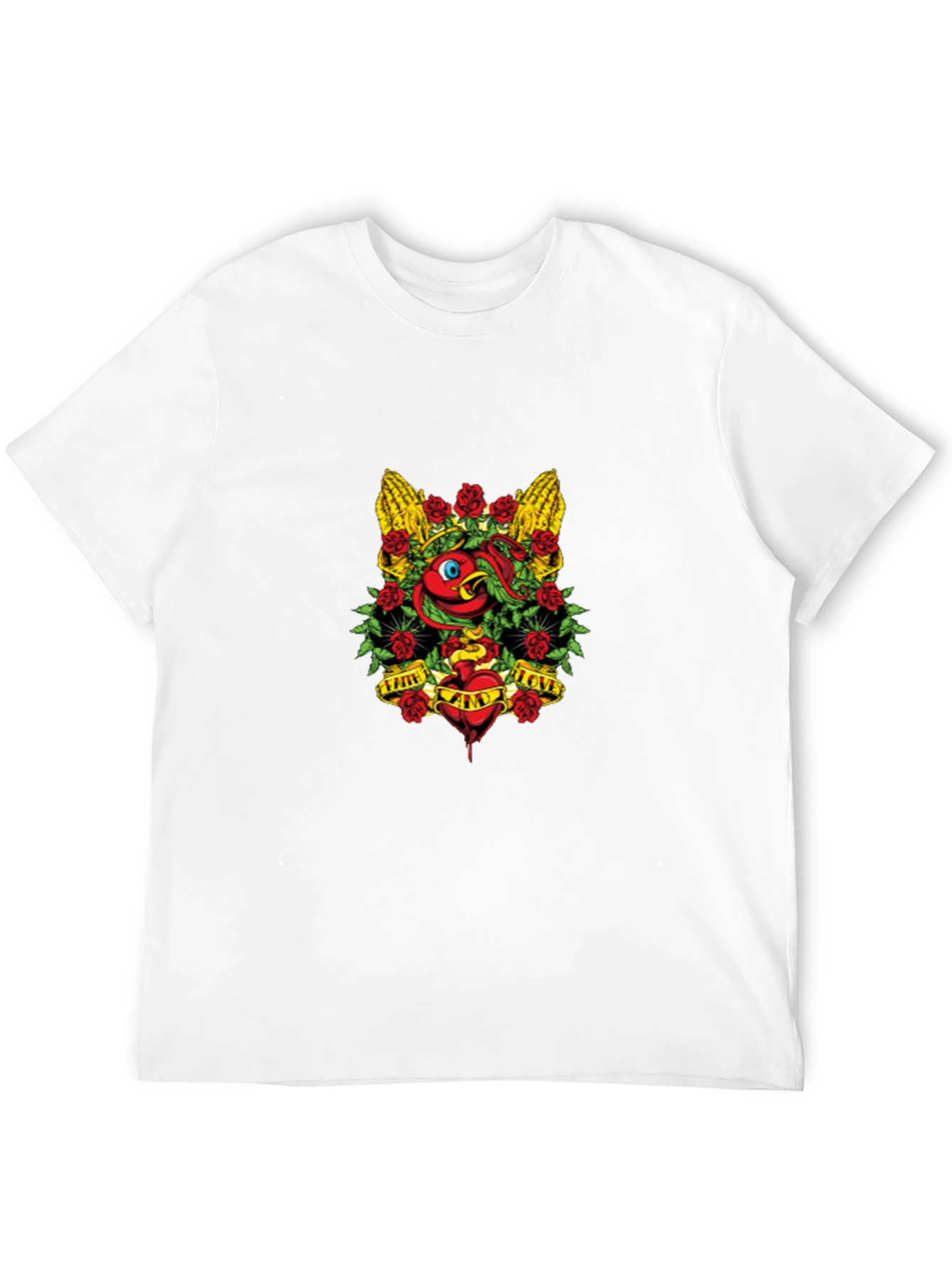 Faith Hope Love Graphic T-Shirt