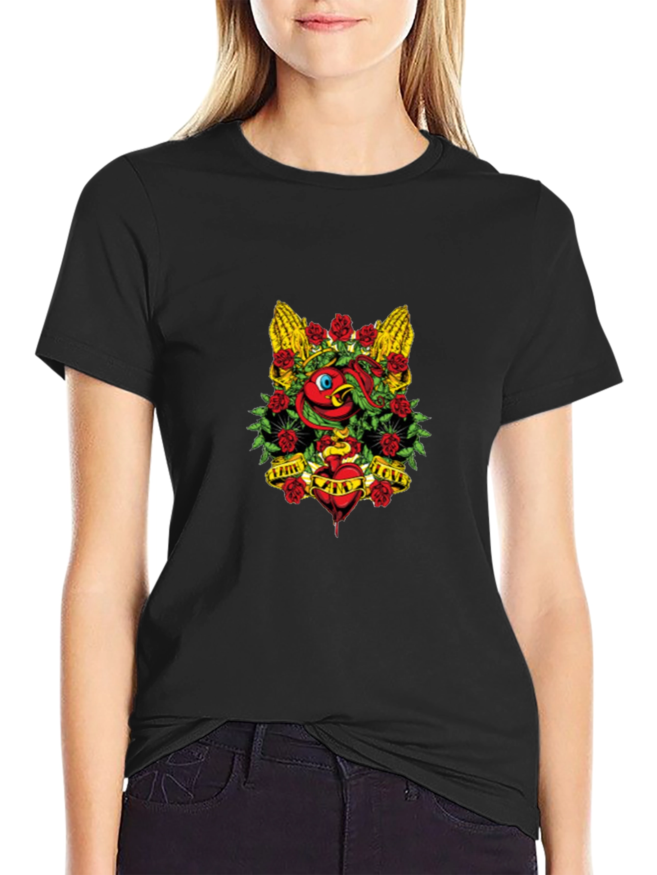 Faith Hope Love Graphic T-Shirt
