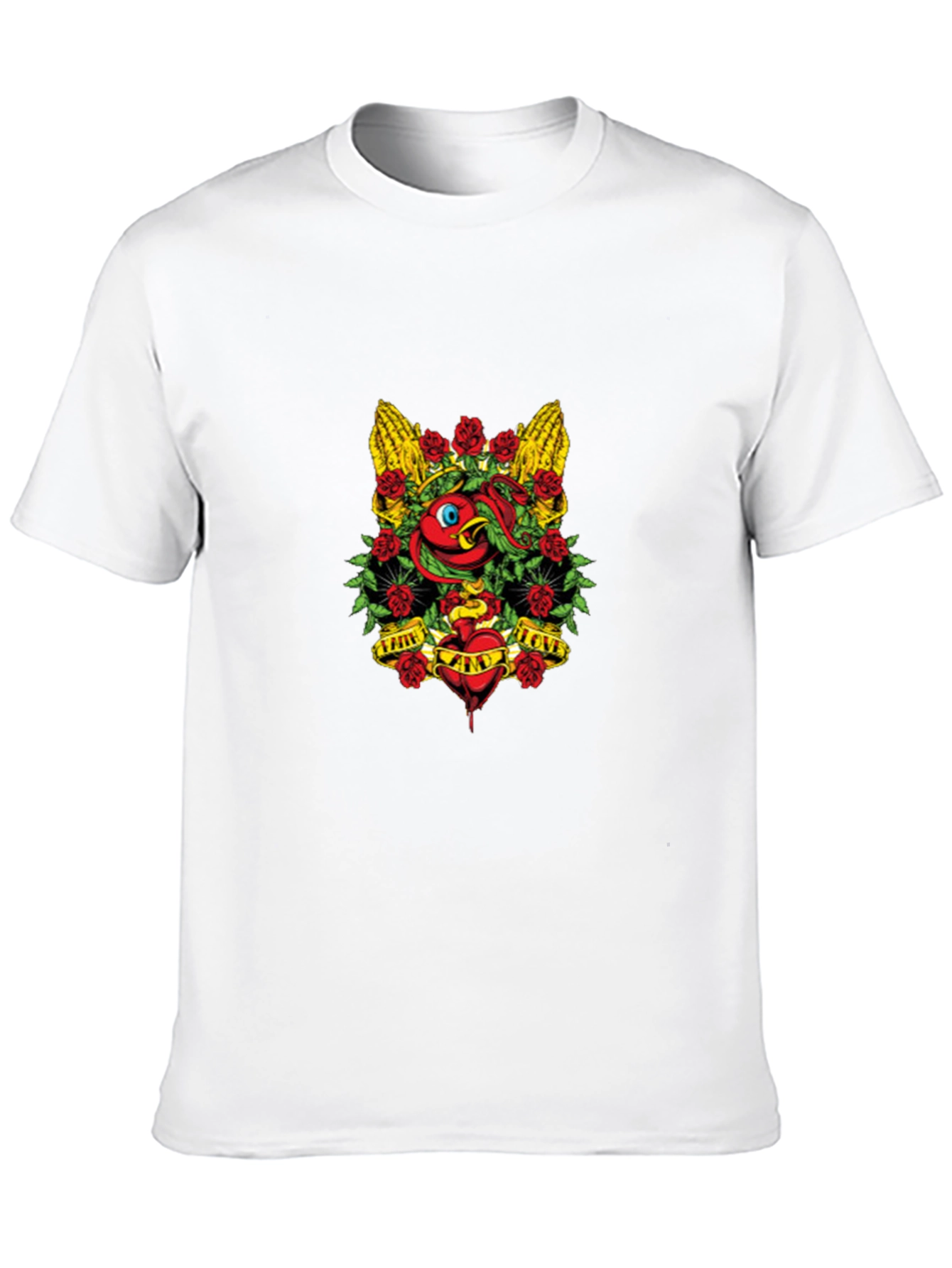Faith Hope Love Graphic T-Shirt